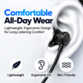 Comfortable All-Day Earbud Wear