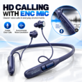 HD Calling ENC Neckband Earphones