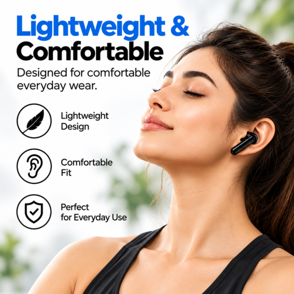 Lightweight Comfort Earbud Advertisement Lightweight Comfort Earbud Advertisement